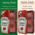 Personalized Tomato Hot Ketchup Bottle iPhone Case